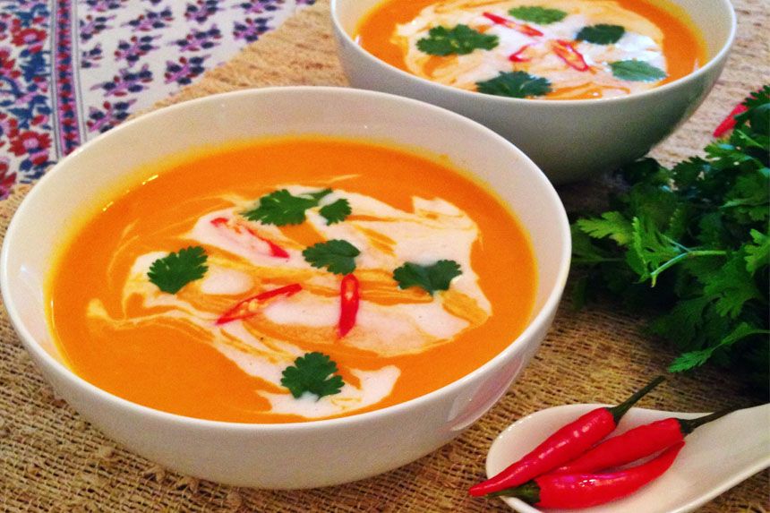 Toasty Thai Pumpkin Soup