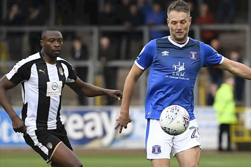 Carlisle United defender Clint Hill.