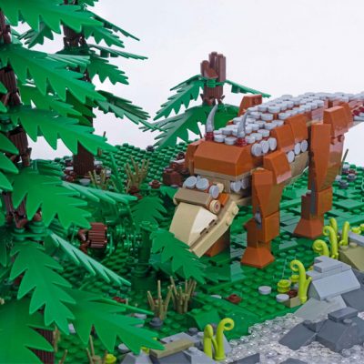 Brick Dinos at the Beacon