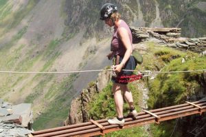 Ferrata at Honister Slate Mine