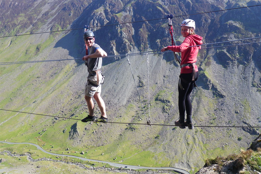 Honister Slate Mine Ferrata Run