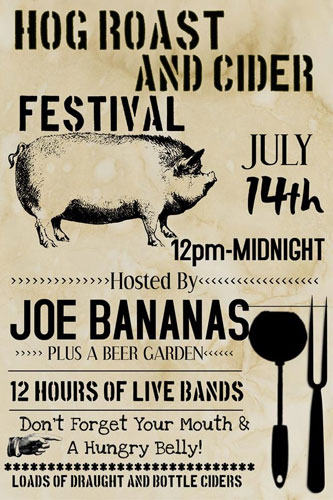 Joe Bananas Cider Festival & Hog Roast