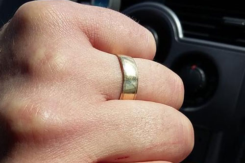Metal Detecting Cumbria - Tucker's Wedding Ring