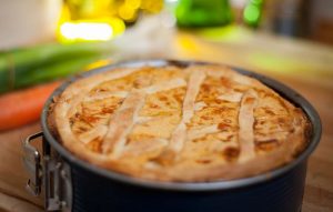 That’s the leftovers sorted – Turkey and Cranberry Pie