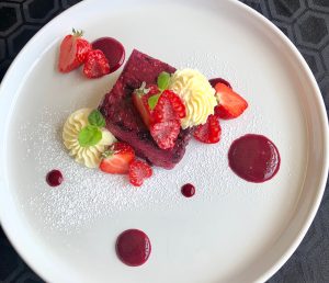 Summer Pudding with Clotted Cream from Cleaver’s Wine & Dine