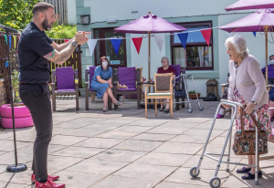 Cumbrian Actor Is Entertaining Hundreds and Raising Thousands