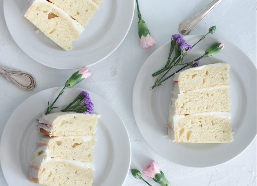 Woodlands Tearoom Vanilla Cake