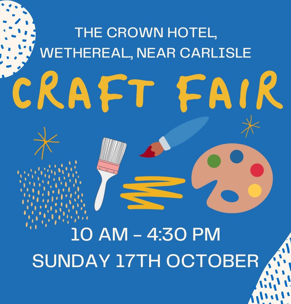 Cumbria Guide June and Jane’s annual Charity Craft Fair Cumbria Guide