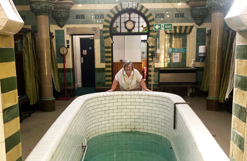 Carlisle City Council Mayor, Pam Birks, took a step back…