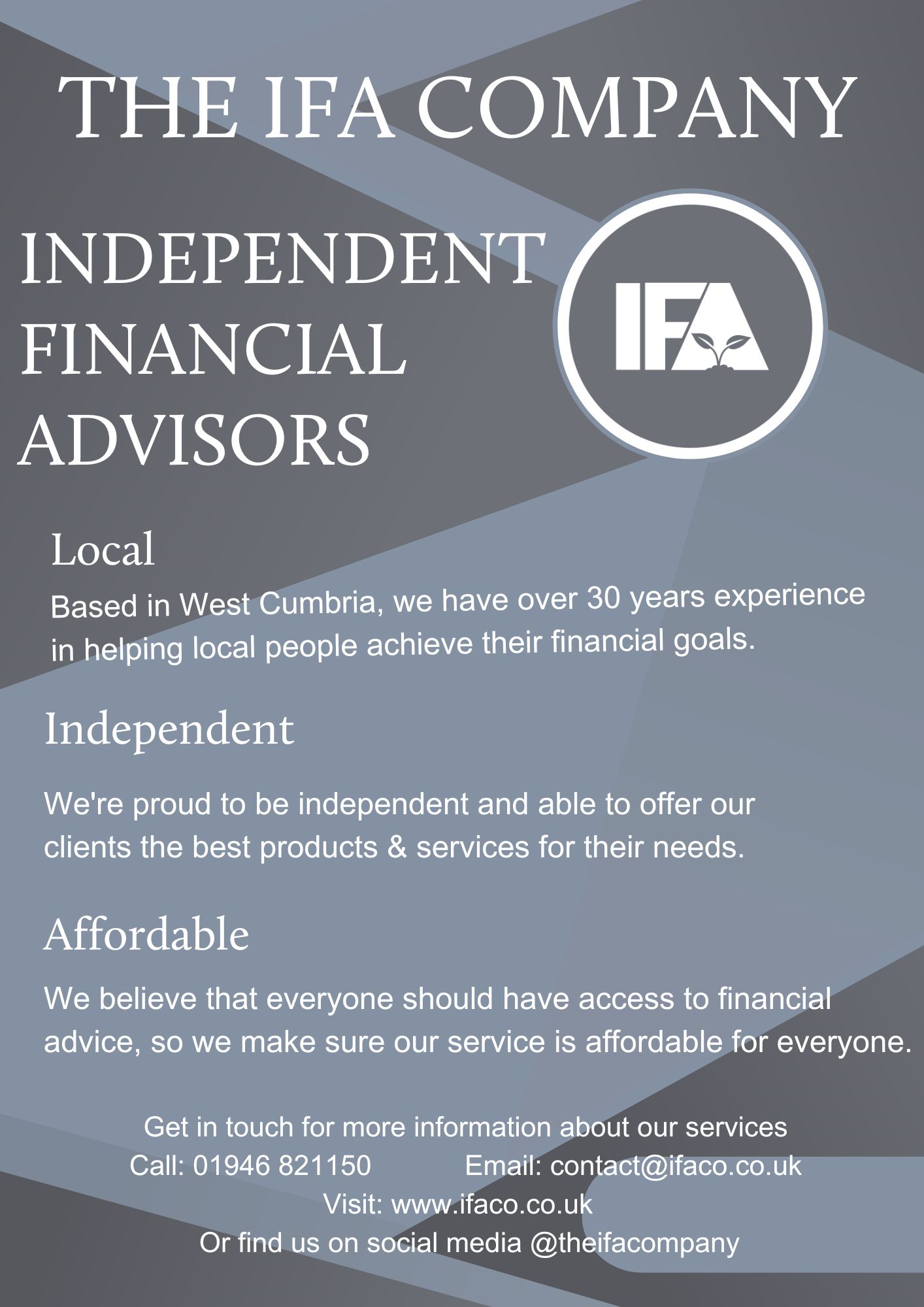 Financial Advice that’s Clear, Fair and Independent