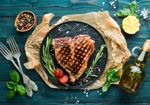 Perfect Grilled T-Bone Steaks