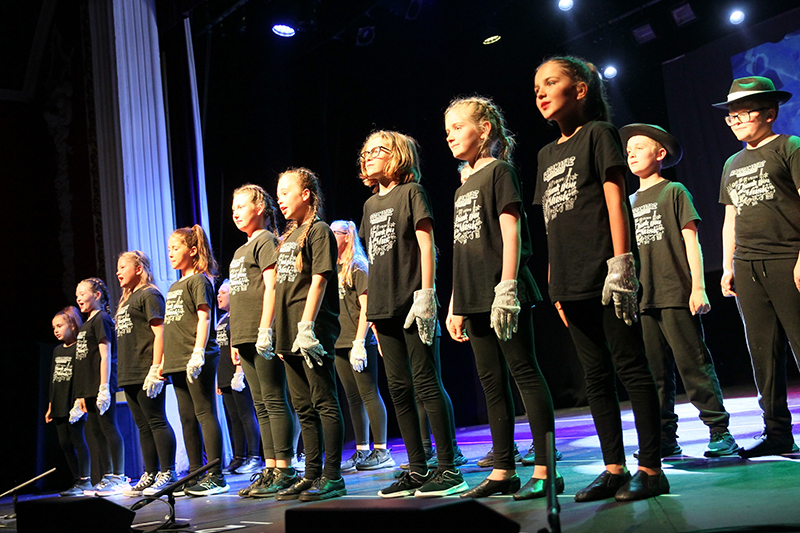 Local children tread the boards in spectacular summer show