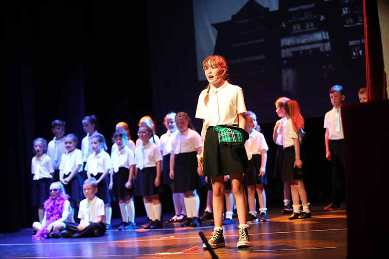 Local children tread the boards in spectacular summer show