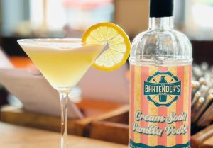 Lemon Meringue Martini by Cumbria Distilling & Four & Twenty