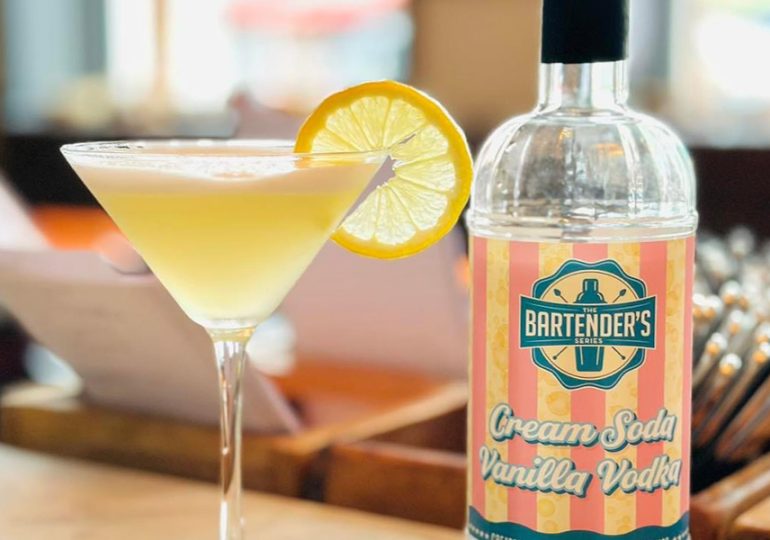 Lemon Meringue Martini by Cumbria Distilling & Four & Twenty