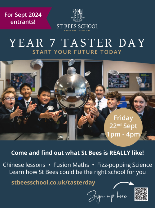 Year 5 and 6 Students Invited to Get a Taste of St Bees School