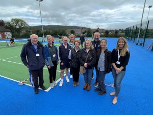 Family-friendly launch event for Penrith's refurbished Castle Park tennis courts