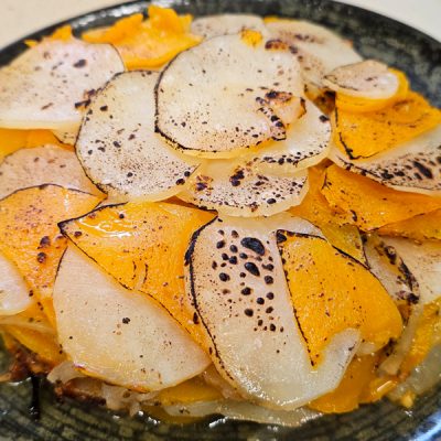 Vegetarian Potato Squash and Sage Pie