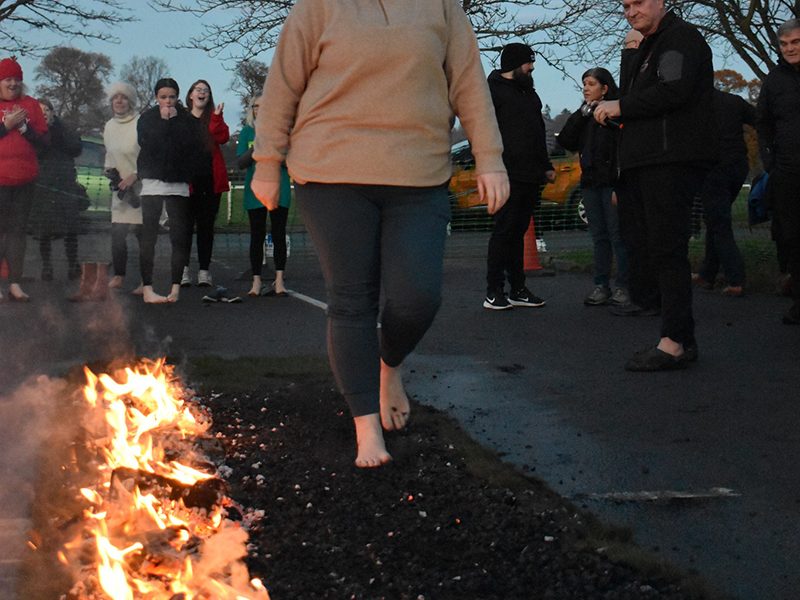 whitehaven fire walk 20th february 2024