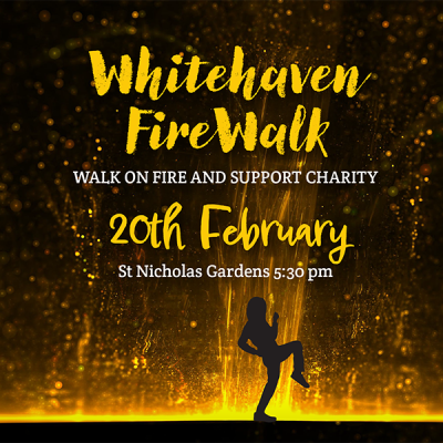 whitehaven fire walk
