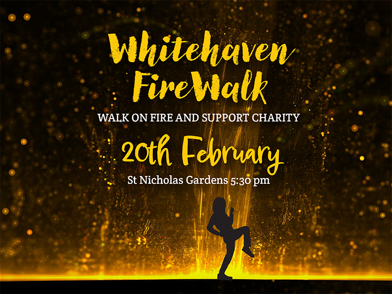 whitehaven fire walk