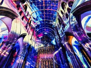 Carlisle Cathedral SPACE by ©Luxmuralis