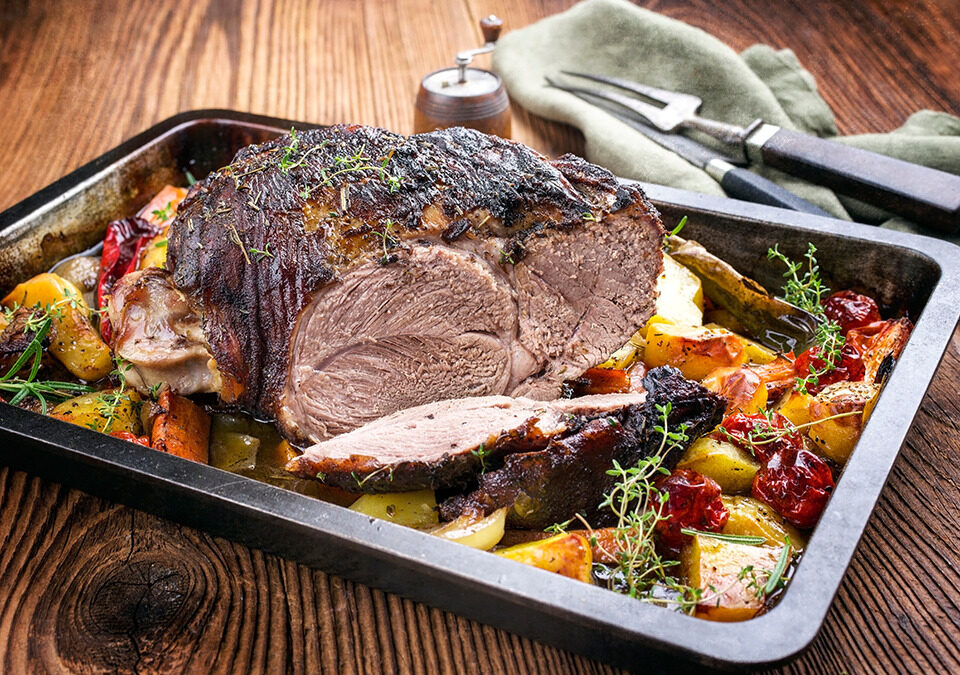 One-pan Easter Lamb