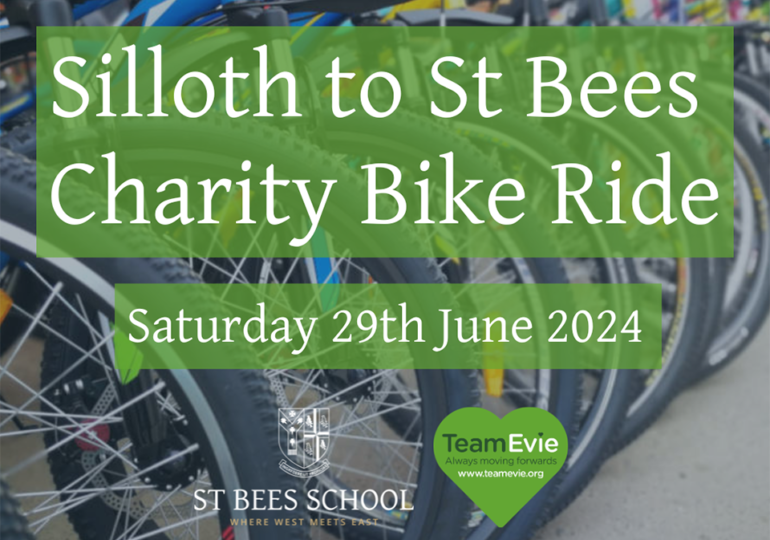 Silloth to St Bees Charity Bike Ride Saturday 29th June 2024