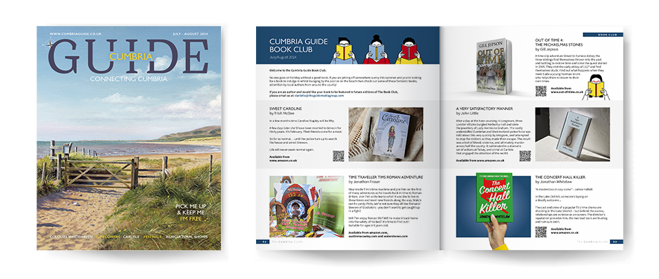 Cumbria Guide | Cumbria Guide Book Club - July/August 2024 | Cumbria Guide