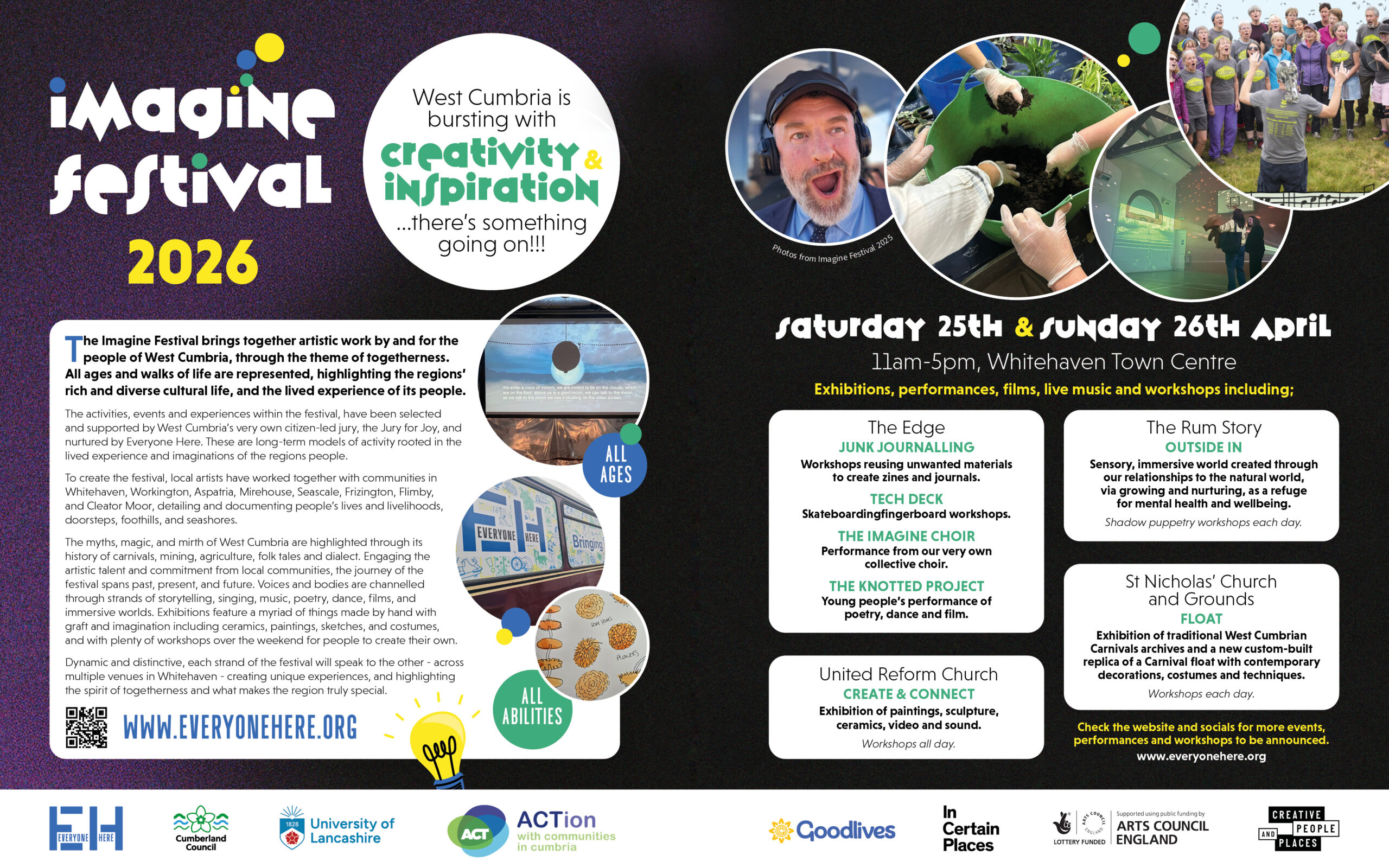 Cumbria Guide West Cumbria Is Bursting With Creativity Inspiration Everyone Here Imagine Festival 2026 DPS H210xW330mm March April 2026 V2 DATES CORRECTED AFTER PRINT Scaled 